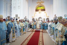 фото Святкування на честь Охтирської ікони Божої Матері відбулося в кафедральному місті