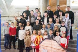 фото Різдвяний концерт дитячої недільної школи Троїцького архієрейського собору