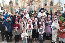фото Різдвяні урочистості в Покровському кафедральному соборі Охтирки