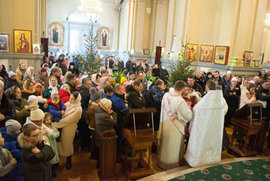 фото Святкування Різдва Христового у Троїцькому архієрейському соборі м. Суми