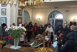 фото У храмі Благовірного князя Георгія в Сумах відспівали загиблого Олександра Кожем'якіна