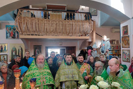 фото У храмі Блаженної Ксенії Петербурзької відбулися престольні урочистості