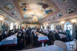 фото Митрополит Євлогій взяв участь у роботі Собору єпископів Української Православної Церкви