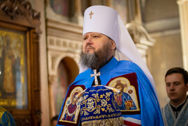 фото Митрополит Євлогій молитовно відзначив річницю архієрейської хіротонії та 10-річчя перебування на Сумській кафедрі