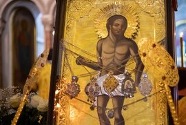 фото Акафістний спів очолив Архіпастир