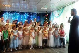 фото Привітання дітей із Центру соціально-психологічної реабілітації зі святом святого Миколая