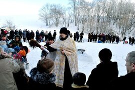 фото Святкування Хрещення Господня в селі Криничне