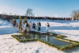 фото Іоанно-Предтеченська парафія м. Суми відсвяткувала Хрещення Господнє