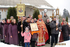 фото Престольне свято Новомучеників і сповідників Церкви Руської теплого храму смт Угроїди