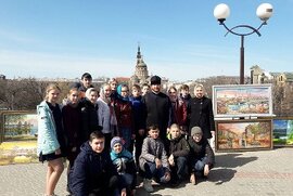 фото Паломництво вихованців недільної школи Вознесенського храму м. Лебедина до святинь Харкова