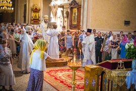 фото У Сумах на Вознесіння відбулися архієрейські богослужіння