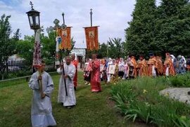 фото У день Віддання Пасхи Христової в Лебедині звершено соборне богослужіння