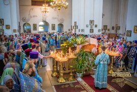 фото 280-річчя Охтирської ікони Богородиці відзначили православні віруючі Сумщини