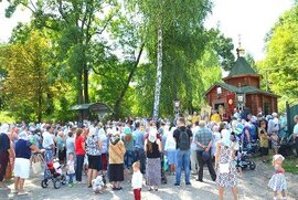 фото Святкування дня пам'яті святого великомученика і цілителя Пантелеймона в Тростянці