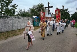 фото У Стецьківці відбувся хресній хід до Іллінського джерела