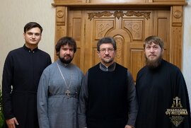 фото Робоча нарада прес-служби Сумської єпархії відбулася у кафедральному центрі