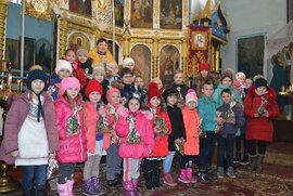 фото Дитяче свято на честь Миколая Чудотворця у Боромлі