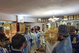фото Ікону Божої Матері «Знамення» Курсько-Корінну вшанували в Сумах