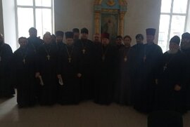 фото Відбулося зібрання духовенства Охтирського і Великописарівського церковних округів