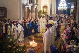 фото Церковні Різдвяні богослужіння в Сумах очолив митрополит