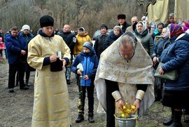 фото Святкування Хрещення Господнього в селі Криничне