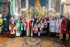 фото Різдвяний концерт недільної школи у Вознесенському храмі м.Лебедина