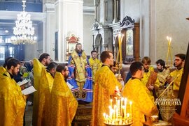 фото Перед Малочернеччинським образом Христа Спасителя прочитаний акафіст