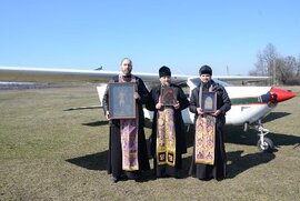 фото Повітряна хресна хода відбулася над Сумами