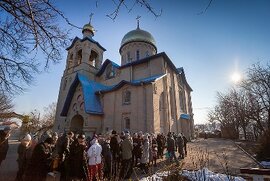 фото Заговини на Великий піст у Пантелеймонівському храмі м. Суми