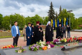 фото Митрополит Євлогій молитовно відзначив День Перемоги