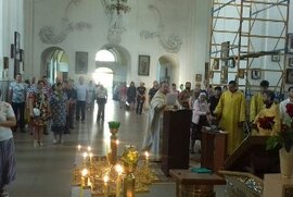 фото Молебень з нагоди Дня медика в Охтирці