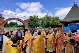 фото Миколаївський храм с. Голубівка відзначив п'яту річницю з дня освячення