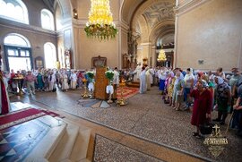 фото Спасо-Преображенський кафедральний собор обласного центру відзначив престольне свято