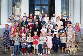 фото Дитяча недільна школа Спасо-Преображенського кафедрального собору розпочала роботу молитвою