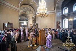 фото Першу неділю Великого Посту православні сумчани відзначили Чином торжества Православія