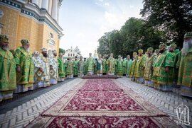 фото Сумський митрополит привітав Предстоятеля Церкви з Днем тезоіменитства