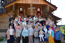 фото Віддання свята Пасхи в Серафімо-Сергіївському храмі