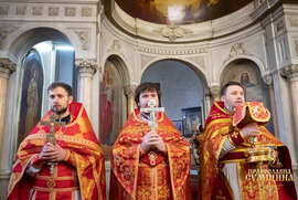 фото Спасо-Преображенський кафедральний собор м. Суми відзначив престольне свято