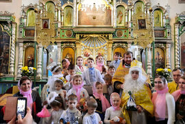 фото Святковий концерт на честь святителя Миколая у Вознесенському храмі Лебедина