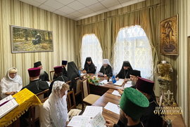 фото Засідання Педагогічної ради Сумської духовної семінарії перед початком 2022-2023 навчального року