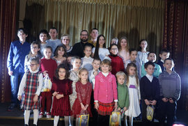фото Концерт дитячої недільної школи Спасо-Преображенського кафедрального собору м. Суми