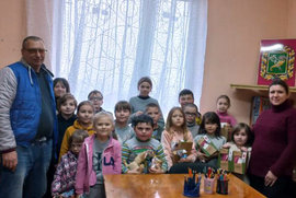 фото Благодійна допомога жителям села Яковлєвки на Харківщині