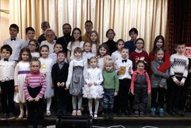 фото Різдвяний концерт дитячої недільної школи Спасо-Преображенського кафедрального собору м. Суми