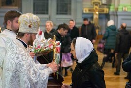 фото   День пам'яті святих жон-мироносиць в Троїцькому архієрейському соборі