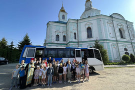 фото Вихованці недільної школи з міста Охтирки відвідали музей гончарного мистецтва та зоопарк