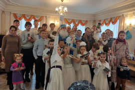 фото Дитячий концерт до дня Святителя Миколая у Стрітенському храмі м. Суми