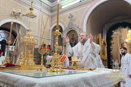 фото Хрещенські богослужіння в Сумах очолив Сумський митрополит
