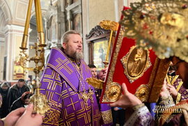 фото Богослужіння другої Неділі Великого посту відбулися у кафедральному центрі