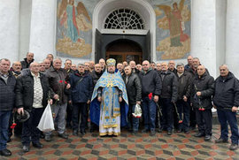 фото В  Охтирці урочистою молитвою відзначили День воїнів-інтернаціоналістів