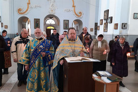 фото Православні охтирчани піднесли молитви в другу річницю російського вторгнення в Україну